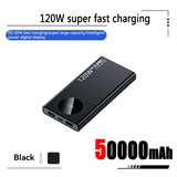 50000mAh Sufficient Capacity Power Bank 120W Super Fast