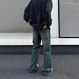 Flared Jeans for Men Wide Leg Street Summer