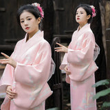 Kimono Women Japanese Traditional Yukata Haori Kimonos Cosplay