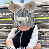 Baby Animal Ears Cute Fisherman Cap Breathable Linen