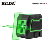 HILDA 2 Lines Laser Level Self-Leveling Horizontal And