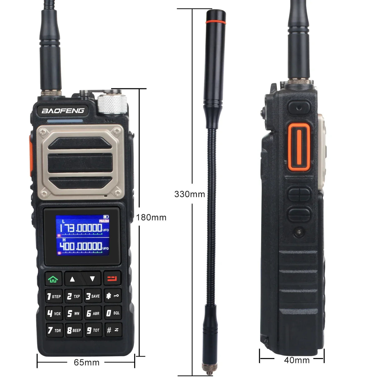 Baofeng 10KM Walkie Talkie UV-25 10W 999Ch Multi-band