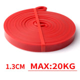 Resistance Bands Exercise Elastic Natural latex Workout Ruber