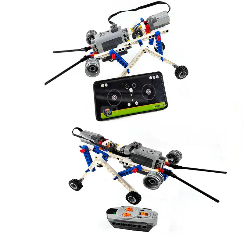 Technical RC APP Programmable Motor Animal Bug Robot