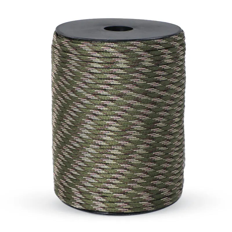 100M 550 Military Standard 9-Core Paracord Rope 4mm