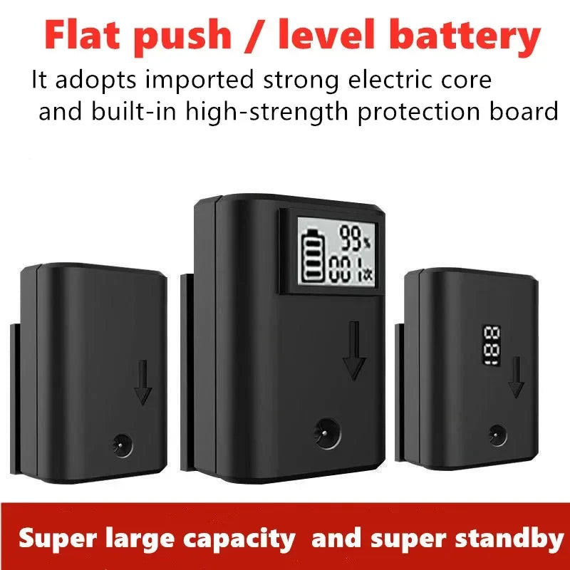 Rechargeable lithium battery for Hilda 3d/4d laser grade