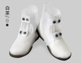 New Transparent Waterproof Shoe Covers With Buttons Men