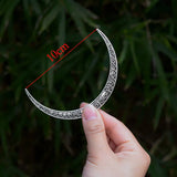Vintage Celtics Knot Crescent Moon Hair Forks Moon