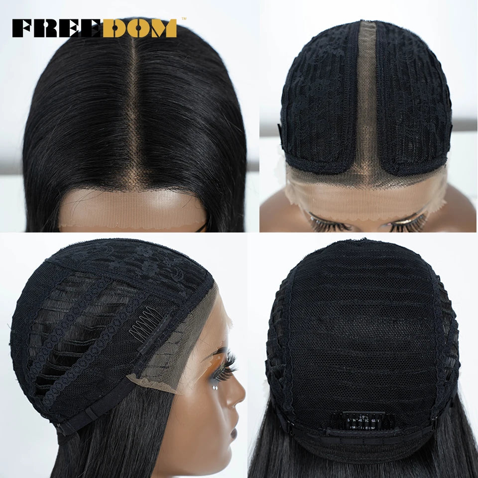 FREEDOM Synthetic Lace Frontal Wig For Women 38