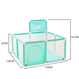 Security Zone Baby Playpen Children Indoor Newborn Toddler