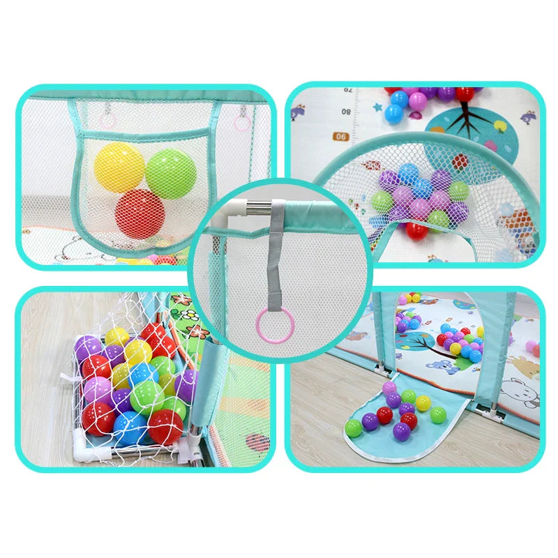Security Zone Baby Playpen Children Indoor Newborn Toddler