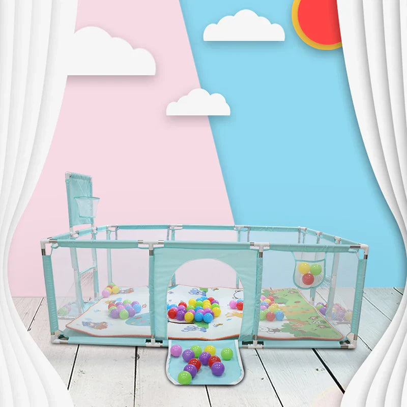 Security Zone Baby Playpen Children Indoor Newborn Toddler