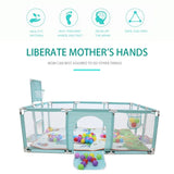 Security Zone Baby Playpen Children Indoor Newborn Toddler
