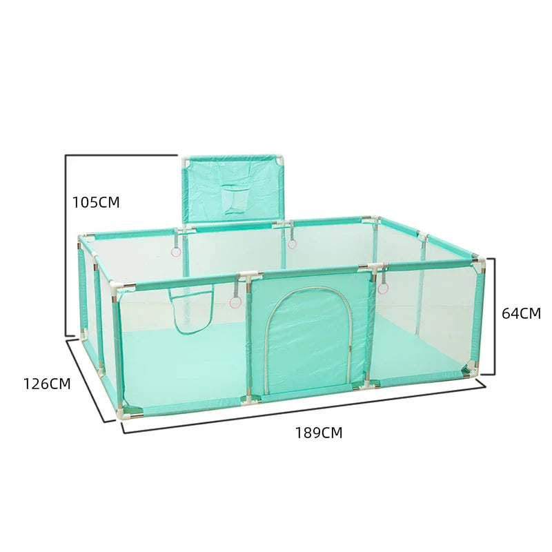 Security Zone Baby Playpen Children Indoor Newborn Toddler