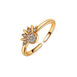 2023 New Adjustable Sun and Moon Ring Overlapping