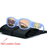 LeonLion Vintage Oval Sunglasses Women Brand Designer Glasses