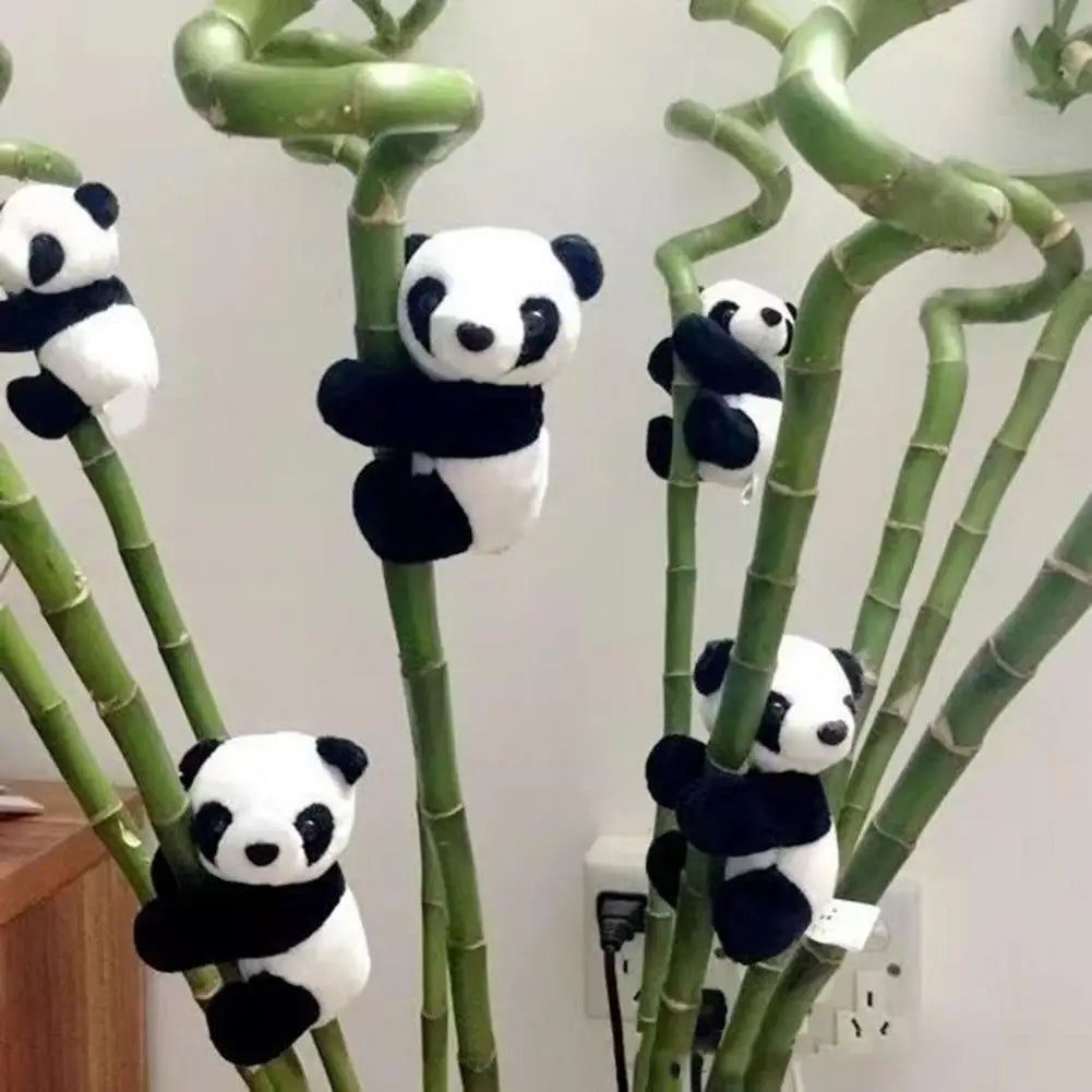10cm Clip Panda Doll Mini Panda Plushie Hanging