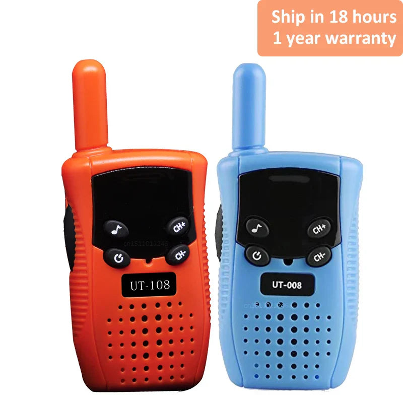 New Mini Walkie Talkie Children Handheld Transceiver Long
