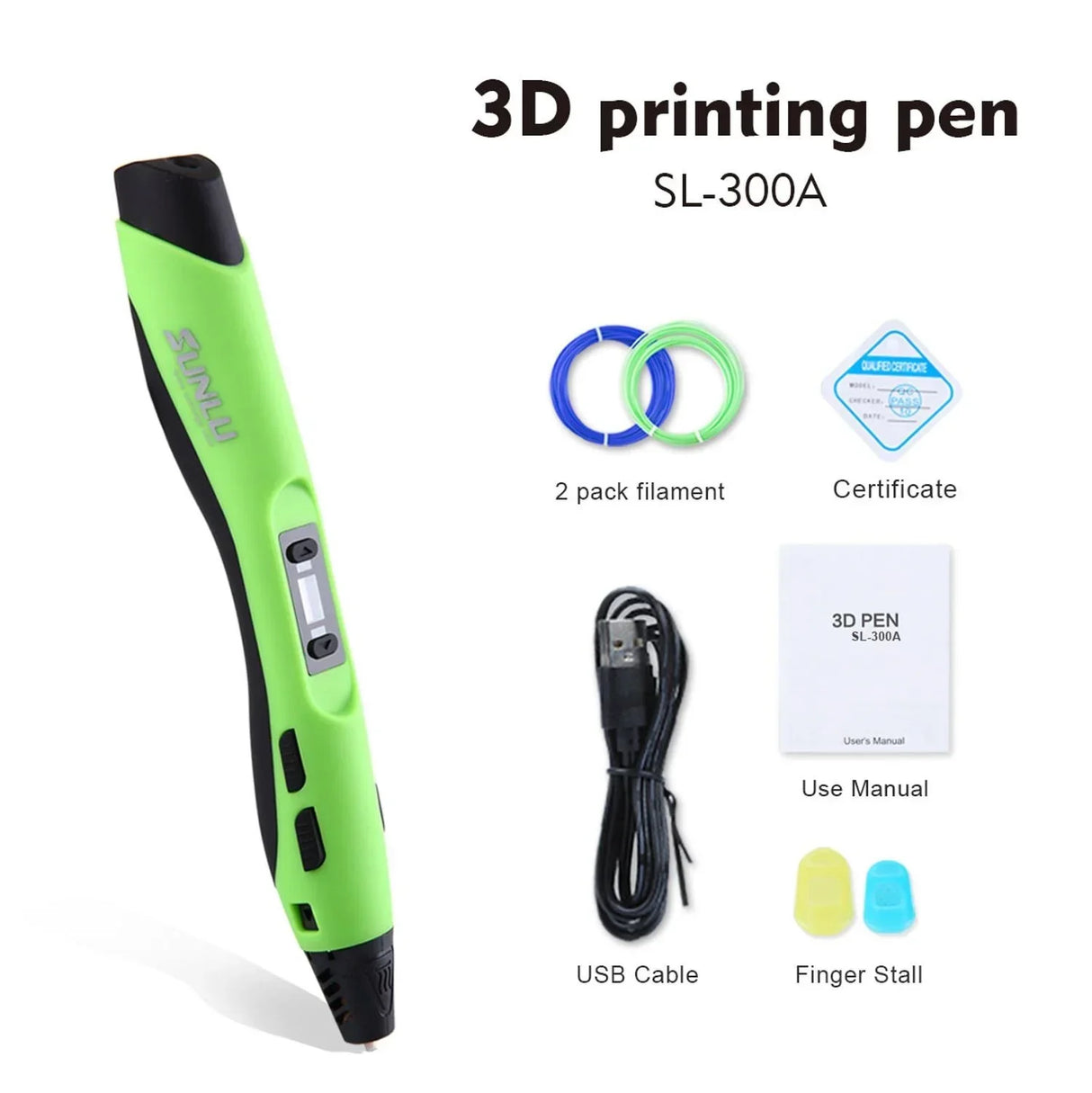 Creative 3D Drawing Pen by SUNLU - SL-300A