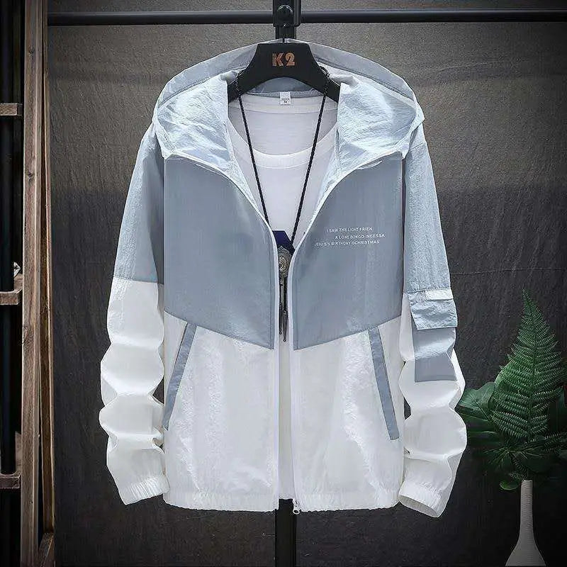 2024 Summer New Hooded Jackets for Men Sun