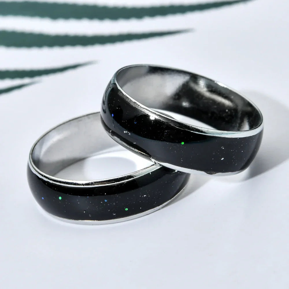 100 pcslot Temperature Change Emotion Feeling Mood Rings