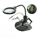 Welding Soldering Magnifier with PCB Holder Flexible Metal