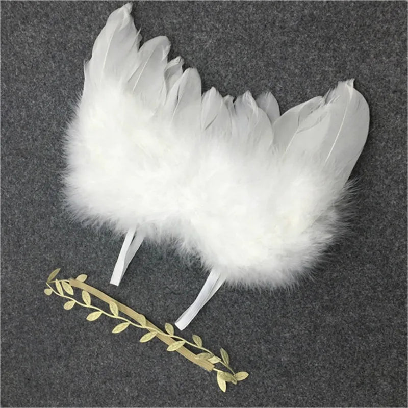 Newborn Photography Accessories Wing Baby Photo Props Handmade Costumes For Infants Fotografia Crochet Costumes For Baby New