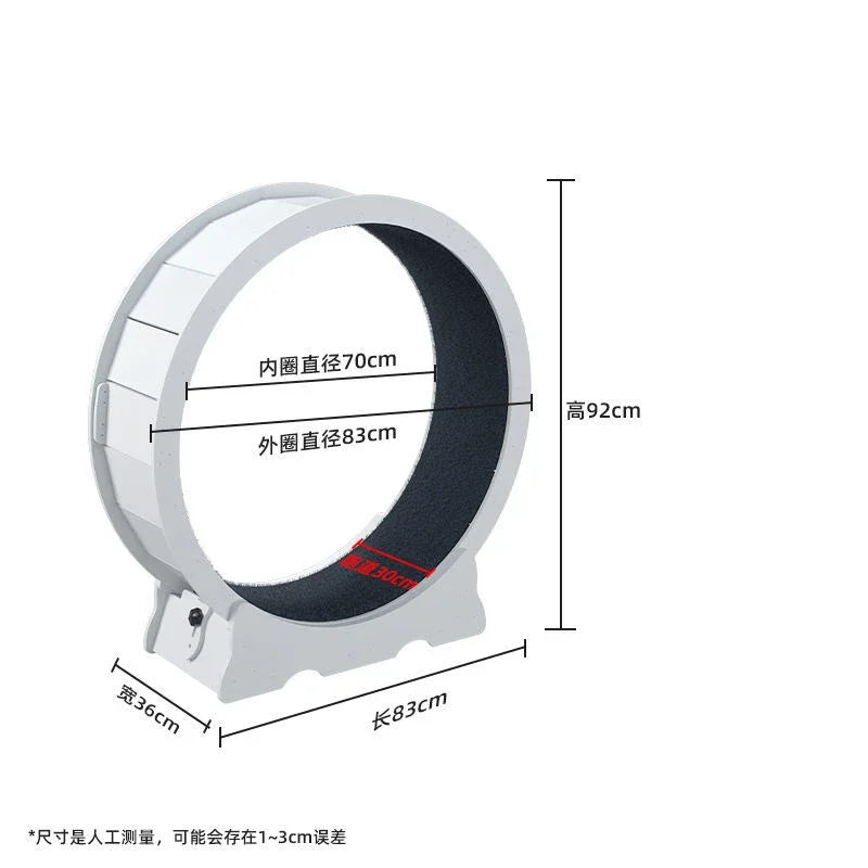 Interactive Cat Running Wheel for Indoor Exercise and