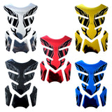 For Honda Yamaha Tankpad Sticker Fishbone 3D Tank