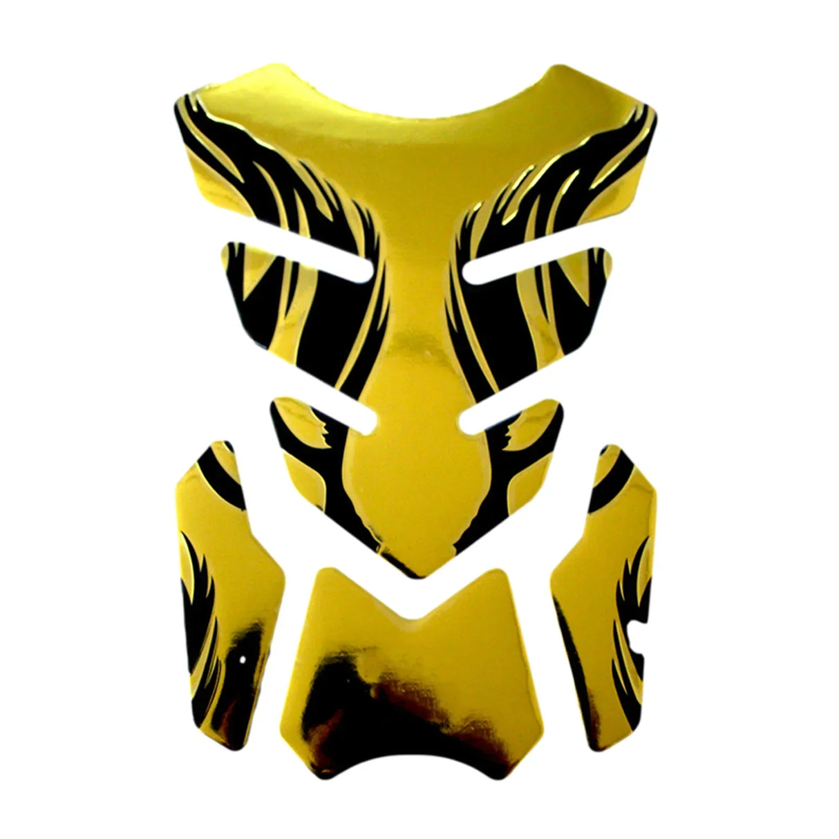 For Honda Yamaha Tankpad Sticker Fishbone 3D Tank