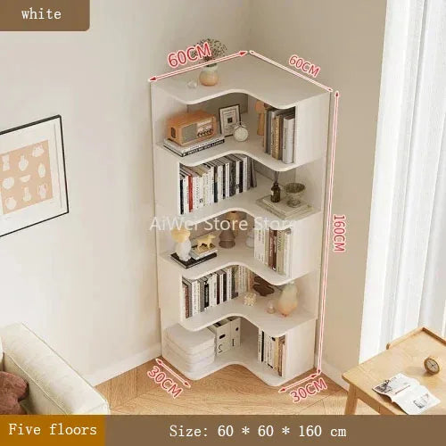 Storage Organizer Bookcases Shelves Magazine Wall Mainstays Racks