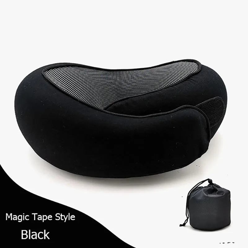 Memory Foam Neck Pillow Cervical Vertebra Travel Portable