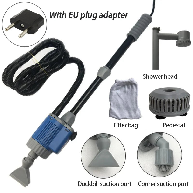 20/28W Electric Aquarium Fish Tank Water Change Pump