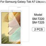 Tablet Tempered glass film For Samsung Galaxy Tab