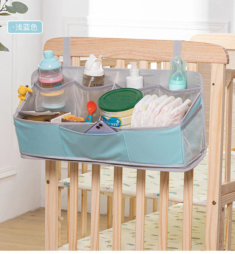 Large Hanging Storage Toy Diaper Pocket Crib Organizer