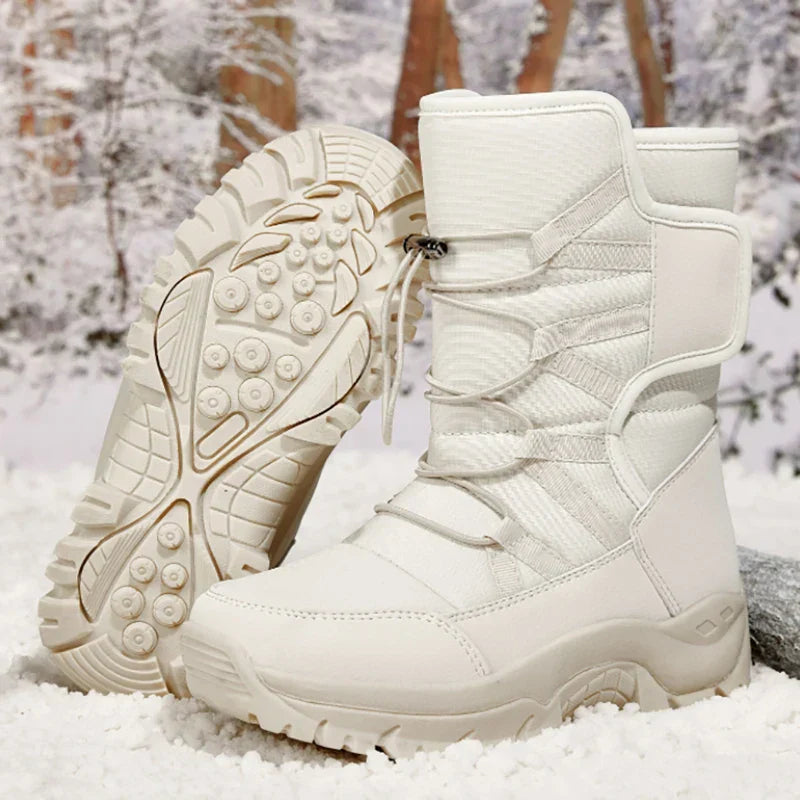 Women Snow Boots Platform Winter Boots Thick Plush