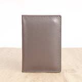 Genuine Leather Card Wallet for Men Super Slim Mini Credit Card Holders Wallet Folding Thin Card Purse Soft Small Bags for Women