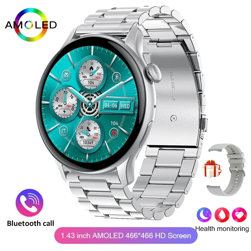 2024 True AMOLED Smart Watch Ladies Screen Always