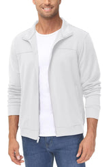 TACVASEN Full Zip UP Track Jackets Mens Lightweight