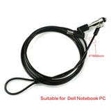 Manufacturer New Anti-thief Security Cable Wedge Laptop Lock