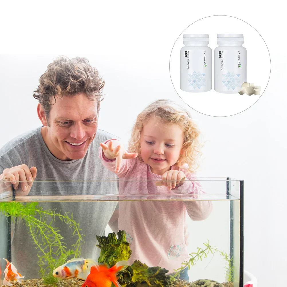 2 Bottle Removing Moss and Algae Tablets Fish
