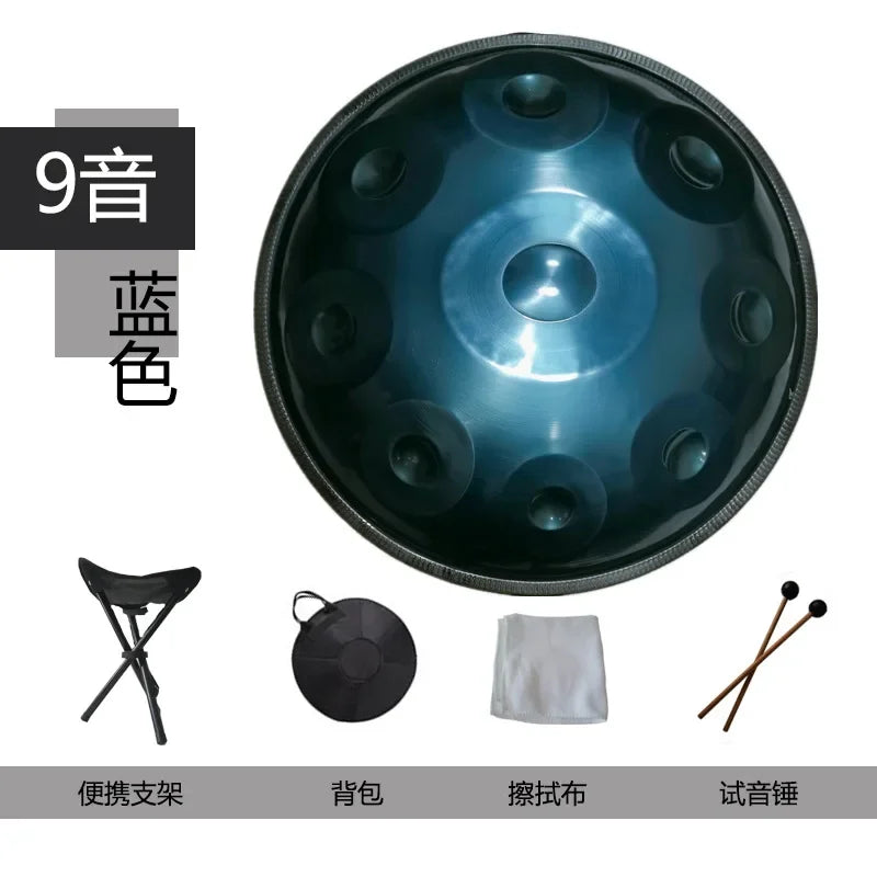 HandPan Drum with Bag Holder, Handpan Drum, Steel