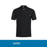 MSORMOSIA quality Chef Waiter Uniform Short Sleeve Kitchen