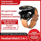 2024 New GT5 Bluetooth Headset 2-in-1 Men's Smart