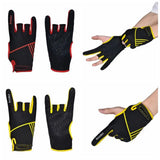 AntiSkid Bowling Glove Comfortable Breathable Mittens Bowling Ball