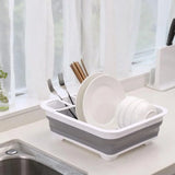 1PC - Foldable Bowl Butterfly Rack Drain Rack