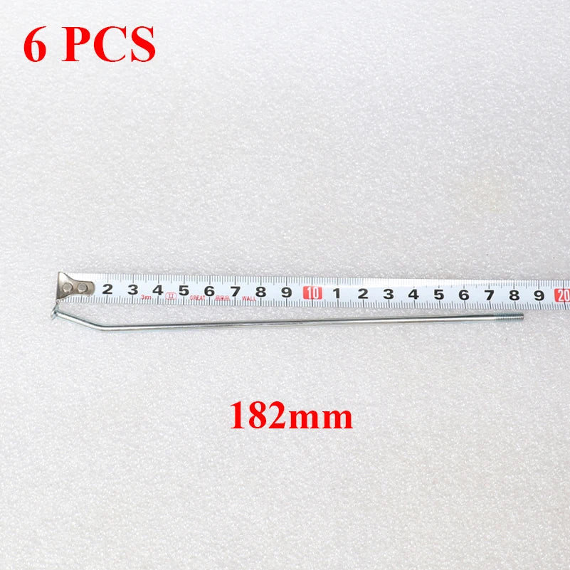 6PCS Spokes Wire Circle Nipples 18 19 21