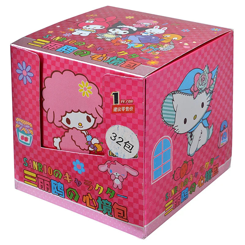 Anime Hello Kitty Sanrio Cards 32Bag Kuromi Trading