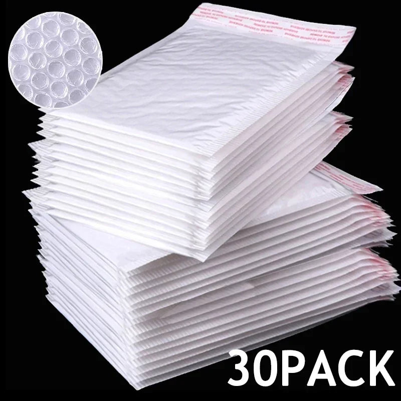 Universal Shipping Bags White Foam Envelope Self Seal
