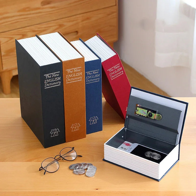 Dictionary Mini Book Safe Security Key Locker Money